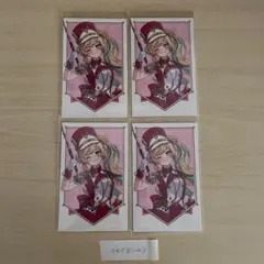 【12/2までの出品】みたらし団　2周年　チェキ　立伝都々　4枚まとめ売り