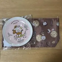 （新品）スヌーピー　AOKI　お年賀プレート　エコバッグ