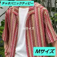 新品❄Ｍ♦値下げしました♦✨チャオパニックティピー✨ルーズシャツ✨♦色レッド系