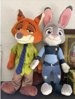 お値下げ】ズートピア ニック 幼少期 ジュニアレンジャー ぬいぐるみ