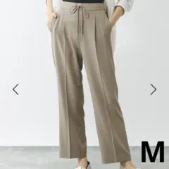 ●グローバルワーク＊リラックススマートストレートパンツMモカ新品