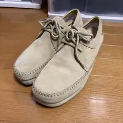 Clarks Wallabee スエード モカシン ベージュのサムネイル