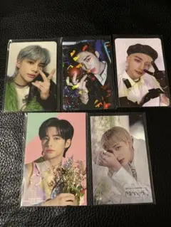 Stray Kids ヒョンジン　トレカ ステッカー　5枚セット　スキズ