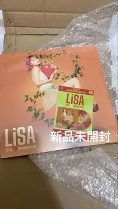 LiSA 15th Anniversary 欧米限定アナログレコード