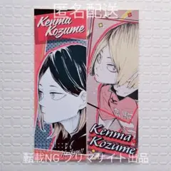 ハイキュー オリジナルステッカーコレクション 孤爪研磨 2枚セット