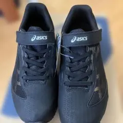 【新品】レーザービーム 23 asics アシックス　ブラック