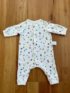 UNIQLO カラフルドット柄 ベビーロンパース 70 男の子　女の子