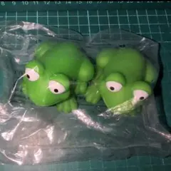 カエル　おもちゃ　ソフビ　フィギュア　人形　置物　飾り