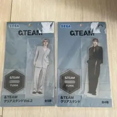 &TEAM SEGA クリアスタンド YUMA FUMAセット