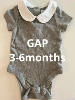 未使用 GAP ロンパース 3-6months グレー