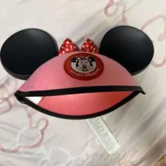 ミニー　帽子　香港ディズニー　イヤーハット
