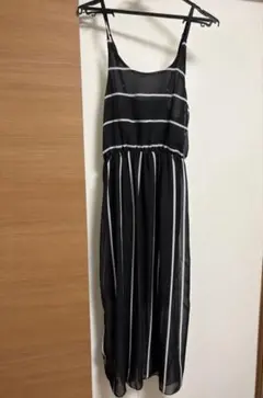 キャミワンピース ストライプ