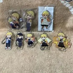 鬼滅の刃　アクリルキーホルダー8種　我妻善逸　みにきゃら