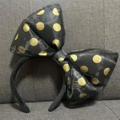 【ディズニー】ミニーマウス リボンカチューシャ ドット