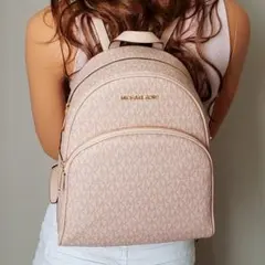 MICHAEL KORS ピンク モノグラムリュック