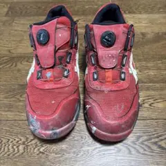 アシックス asics 26.5 安全靴 パープル ピンク - メルカリ