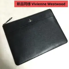 新品同様 Vivienne Westwood 男女兼用 イタリア製クラッチバッグ