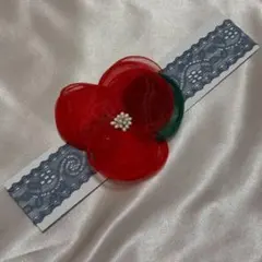 【期間限定値引き中】訳あり ベビー ヘアバンド ターバン 和装 お花