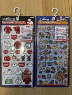 ボンボンドロップシールmini ズートピア　ベイマックス