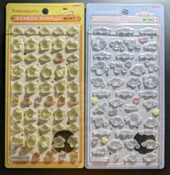ボンボンドロップシールミニ　サンリオ　シナモン 　ポムポムプリン　2種類セット