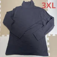 GU スタイルヒートエクストラタートルネック　グレー　3XL