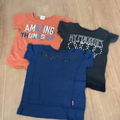 値下げ！エフオーキッズ　半袖Tシャツ　3枚セット　100のサムネイル