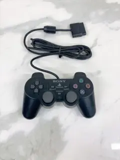 ＄【ジャンク品】③SONY PlayStation2 コントローラー 黒