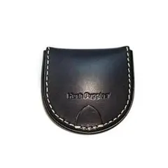 Hush Puppies 黒コインケースハッシュパピー 馬蹄型小銭入