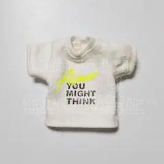 オビツ11 ねんどろいどどーる プリント Tシャツ ホワイト 白