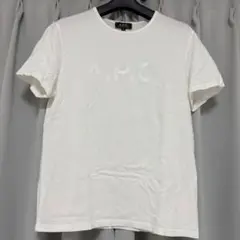 A.P.C. ホワイト ロゴ 刺繍 Tシャツ XSのサムネイル
