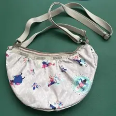 美品＊レスポートサック アナと雪の女王 ショルダーバッグ グレー