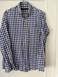 シップス　ボタンダウン　シャツ　チェック