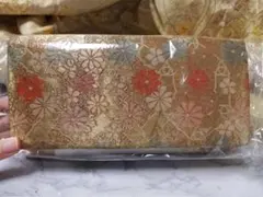 花柄刺繍の和装用クラッチバッグ