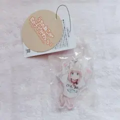 うちのねこが女の子でかわいい きなこ しまむら アクリルキーホルダー