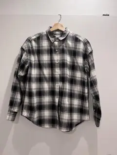 B:MING チェック柄長袖シャツ