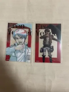 進撃の巨人 エレン WIT STUDIO クリアカード