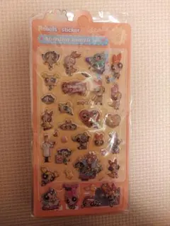 パワパフ ぷっくりシール