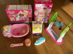 【used】メルちゃん まとめうり おせんたくセット バスタブ ベビーフード