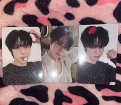 ATEEZ ユノ トレカ3枚セット GOLDEN HOUR : Part.3