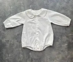 SHEIN（シーイン）襟付き　ブラウス　ロンパース