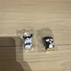 サンリオ　はぴだんぶい　グラサンばちばちフィギュアポチャッコバッドばつ丸ペックル
