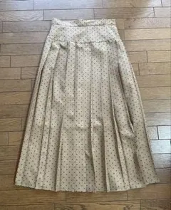 GU ドット柄 プリーツスカート Sサイズ