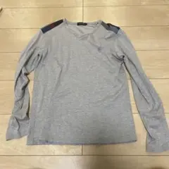 BLACK LABEL CRESTBRIDGE 長袖Tシャツ サイズ2 グレー