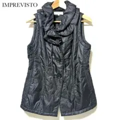 IMPREVISTO インプレヴィスト　ブラック ベスト Mサイズ