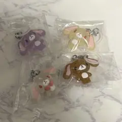 シュガーバニーズ　ガチャ　めじるしアクセサリー 4種セット