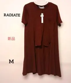 新品 ラディエイト【RADIATE】半袖アシンメトリーヘム /フィッシュテールのサムネイル