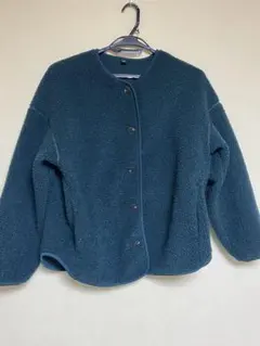 UNIQLO ダークグリーン フリースボアジャケット M