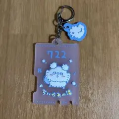 ちいかわ　モモンガ　ラバーキーホルダー　ちいかわの湯
