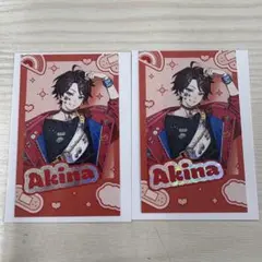 にじさんじ デコラモード part2 ランダムチェキ風カード 三枝明那×2