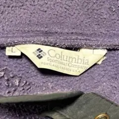 Colombia 紫 フリースジャケット USA アメリカ製 90’s